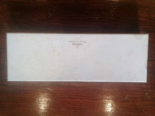 Omega Chronometer 18k Gold with original international warranty and box bought in Geneve 1997